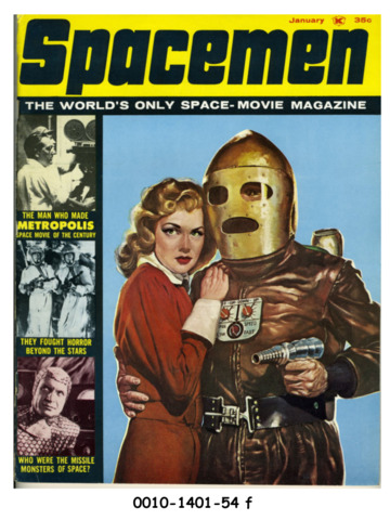 Spacemen #6 (v2#2) © January 1963 Warren/Spacemen